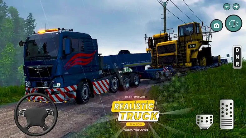 Скачать Euro Truck Simulator 3 Europa [Взлом Много монет и МОД Меню] версия 2.8.2 на Андроид