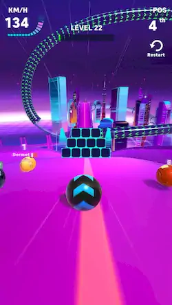 Скачать Racing Ball Master 3D [Взлом Бесконечные деньги и МОД Меню] версия 2.3.8 на Андроид