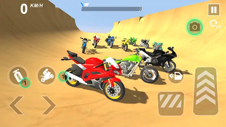 Скачать GT Moto Stunts 3D: Bike Games [Взлом Много монет и МОД Меню] версия 2.6.5 на Андроид