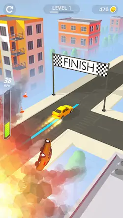 Скачать Line Race: Уличные Гонки [Взлом Много денег и МОД Меню] версия 1.1.7 на Андроид