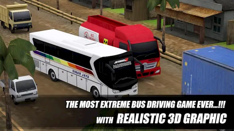 Скачать Telolet Bus Driving 3D [Взлом на деньги и МОД Меню] версия 1.9.1 на Андроид