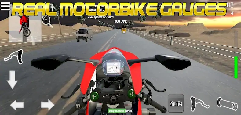 Скачать Wheelie King 5 - Mx bikes 2023 [Взлом Много денег и МОД Меню] версия 0.4.3 на Андроид