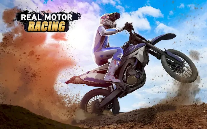 Скачать Мотоцикл Гонки - мотокросс 3D [Взлом Много монет и МОД Меню] версия 1.4.4 на Андроид