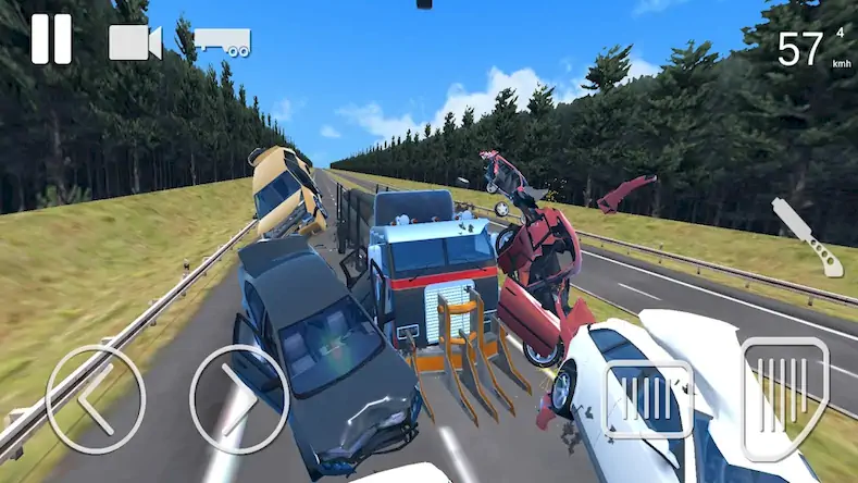 Скачать Truck Crash Simulator Accident [Взлом на монеты и МОД Меню] версия 1.1.7 на Андроид