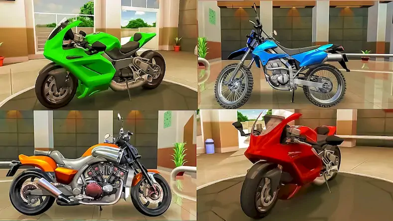 Скачать Moto Traffic Bike Race Game 3d [Взлом Бесконечные деньги и МОД Меню] версия 0.2.7 на Андроид