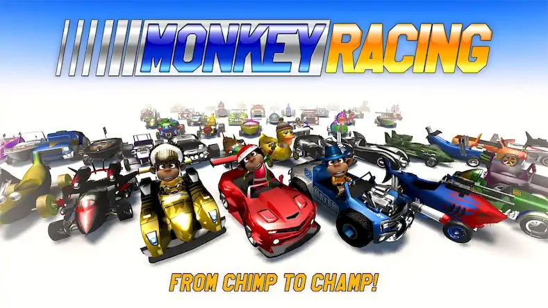 Скачать Monkey Racing Free [Взлом на деньги и МОД Меню] версия 1.8.5 на Андроид