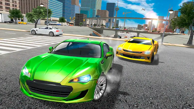 Скачать Car Driving Simulator Drift [Взлом на монеты и МОД Меню] версия 1.5.5 на Андроид