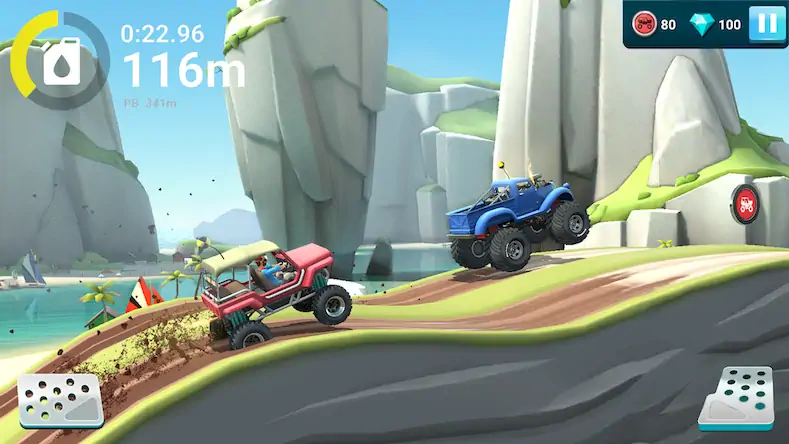 Скачать MMX Hill Dash 2  [Взлом Бесконечные монеты и МОД Меню] версия 2.4.7 на Андроид