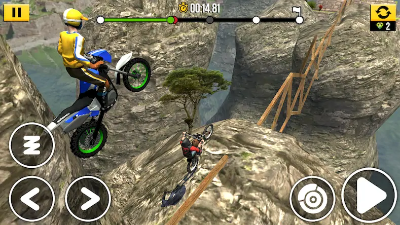 Скачать Trial Xtreme Legends [Взлом Много монет и МОД Меню] версия 0.9.4 на Андроид