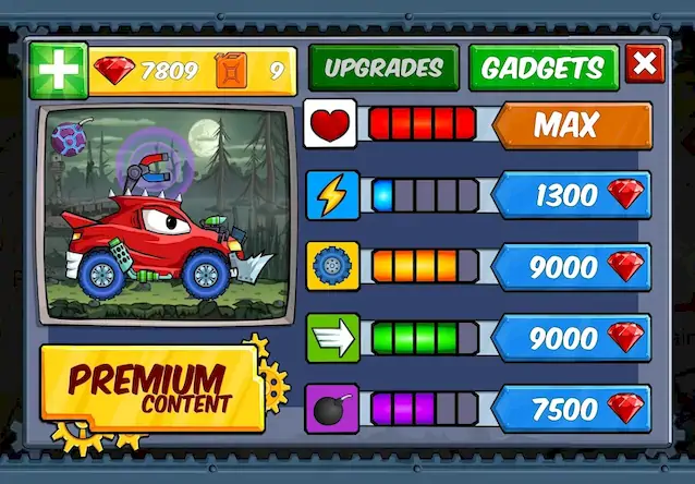 Скачать Car Eats Car Машина Ест Машину [Взлом Много монет и МОД Меню] версия 0.3.7 на Андроид