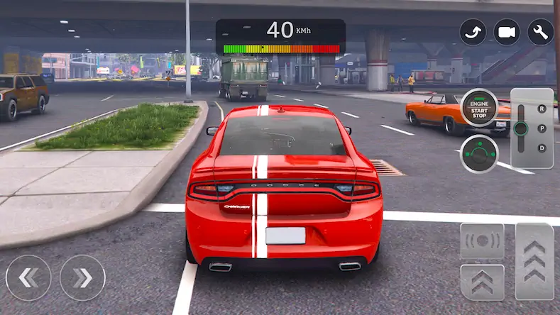 Скачать Charger SRT: Muscle Unleash [Взлом на монеты и МОД Меню] версия 0.6.6 на Андроид