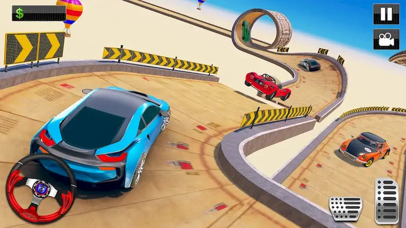 Скачать Mega Ramp Stunt Car Games 3D [Взлом Бесконечные монеты и МОД Меню] версия 2.6.8 на Андроид
