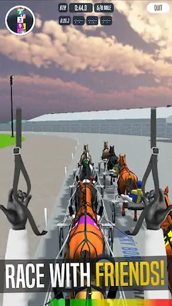 Скачать Catch Driver: Horse Racing [Взлом Бесконечные деньги и МОД Меню] версия 2.9.5 на Андроид