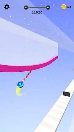 Скачать Rope Ball 3D [Взлом на деньги и МОД Меню] версия 0.1.4 на Андроид