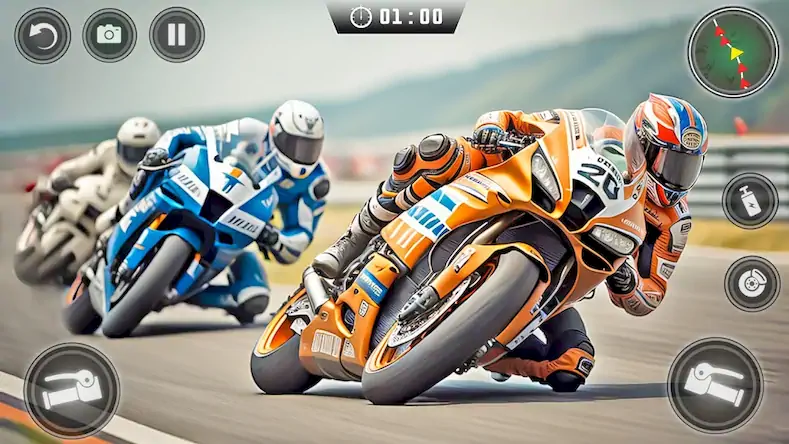 Скачать Велосипедн Гонки Мотоцикл Игры [Взлом Бесконечные деньги и МОД Меню] версия 2.1.4 на Андроид