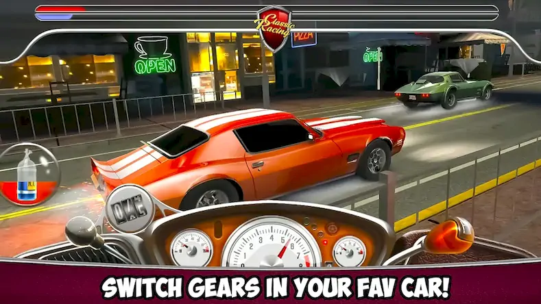 Скачать Classic Drag Racing Car Game [Взлом Много денег и МОД Меню] версия 2.4.4 на Андроид