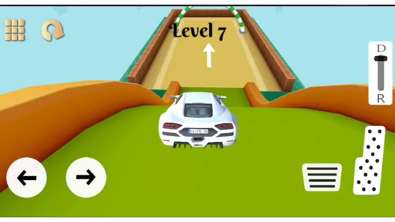 Скачать Car Jumpy Sky : Stunts Racing [Взлом на монеты и МОД Меню] версия 1.8.3 на Андроид