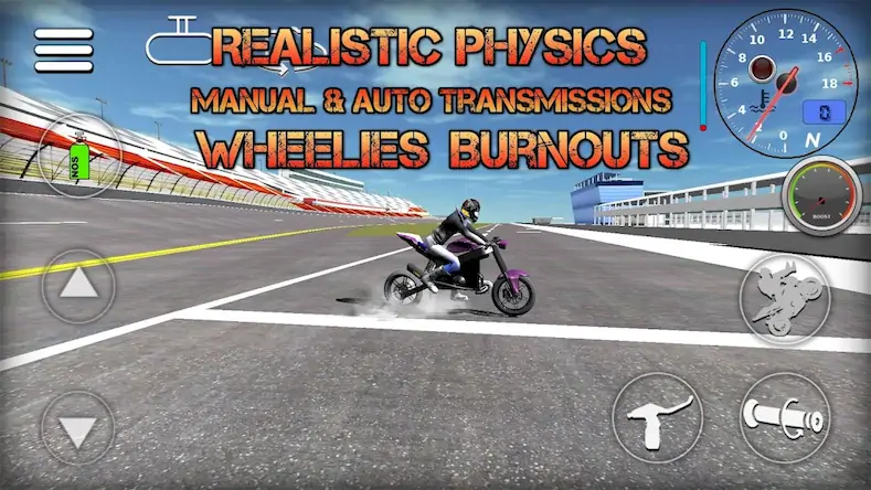 Скачать Wheelie King 2 - motorcycle 3D [Взлом Бесконечные монеты и МОД Меню] версия 2.7.5 на Андроид