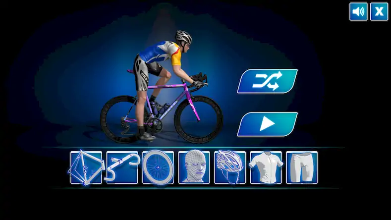 Скачать Велосипедная гонка [Взлом Много монет и МОД Меню] версия 1.4.1 на Андроид