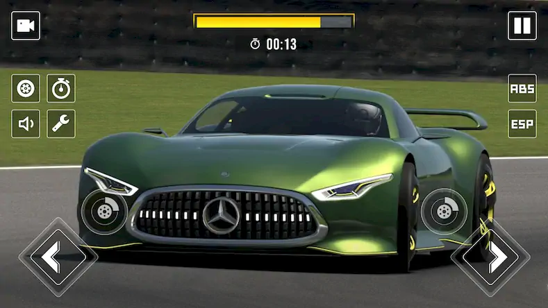 Скачать Drive Mercedes Benz Vision Car [Взлом Много денег и МОД Меню] версия 1.3.5 на Андроид