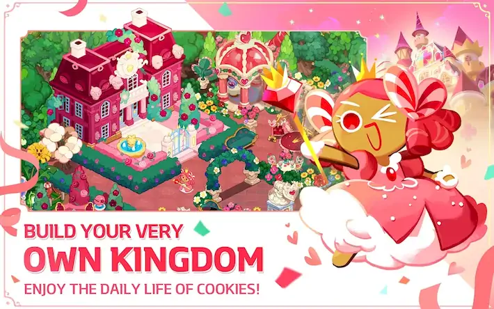 Скачать CookieRun: Kingdom [Взлом Много денег и МОД Меню] версия 1.6.1 на Андроид