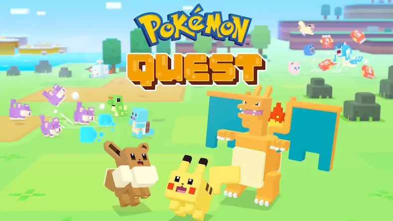 Скачать Pokémon Quest [Взлом Много денег и МОД Меню] версия 2.1.5 на Андроид