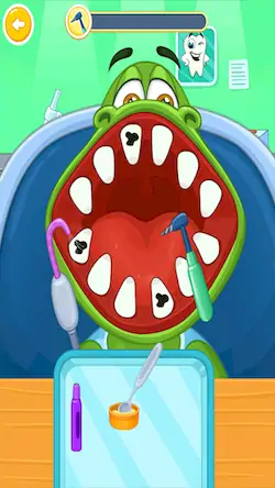Скачать Детский врач : стоматолог [Взлом Много денег и МОД Меню] версия 0.2.9 на Андроид