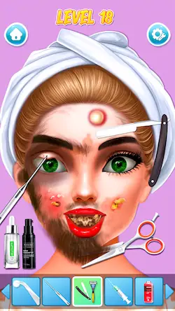 Скачать Игры про макияж для девочек [Взлом на деньги и МОД Меню] версия 2.4.4 на Андроид