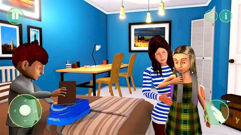 Скачать Family Simulator - Virtual Mom [Взлом Бесконечные деньги и МОД Меню] версия 0.9.1 на Андроид
