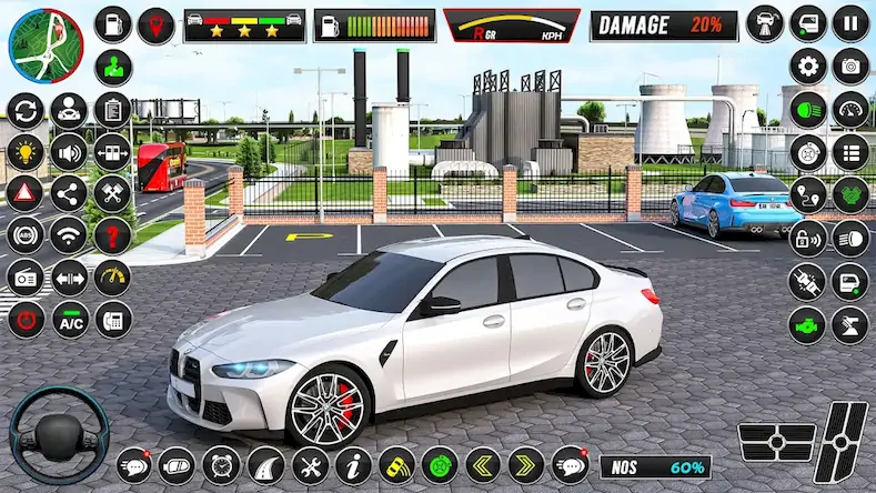 Скачать симулятор вождения автомобиля [Взлом на деньги и МОД Меню] версия 2.2.2 на Андроид