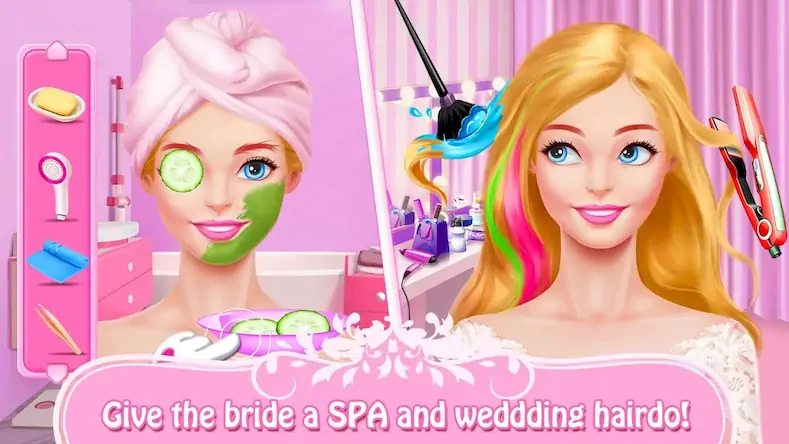 Скачать Makeup Games: Wedding Artist [Взлом Бесконечные монеты и МОД Меню] версия 0.9.9 на Андроид