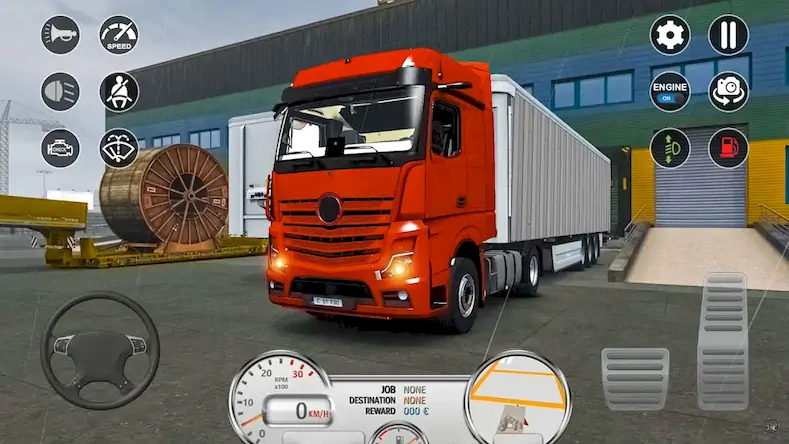 Скачать Euro Cargo Truck Simulator Pro [Взлом Много монет и МОД Меню] версия 1.9.3 на Андроид