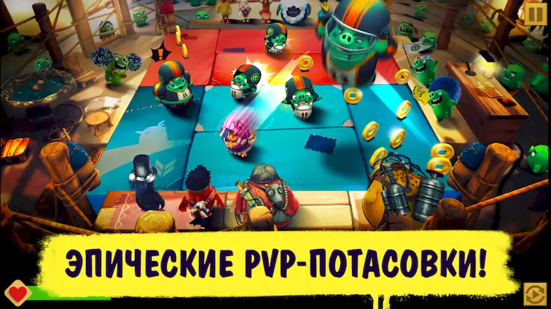 Скачать Angry Birds Evolution [Взлом Бесконечные деньги и МОД Меню] версия 0.6.6 на Андроид