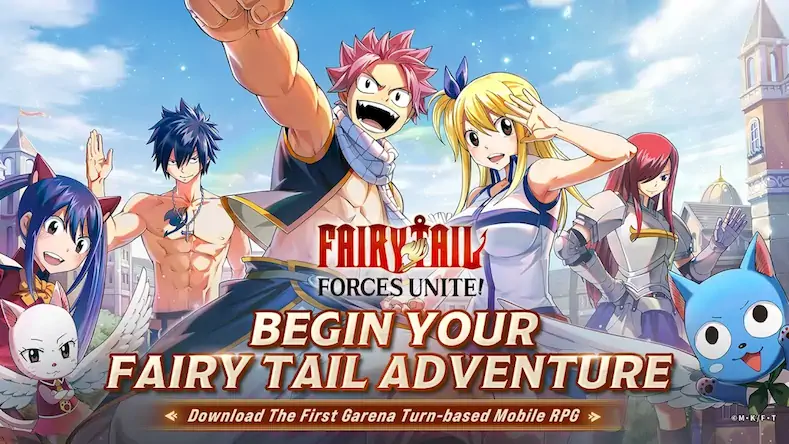 Скачать FAIRY TAIL: Forces Unite! [Взлом Бесконечные монеты и МОД Меню] версия 2.2.4 на Андроид