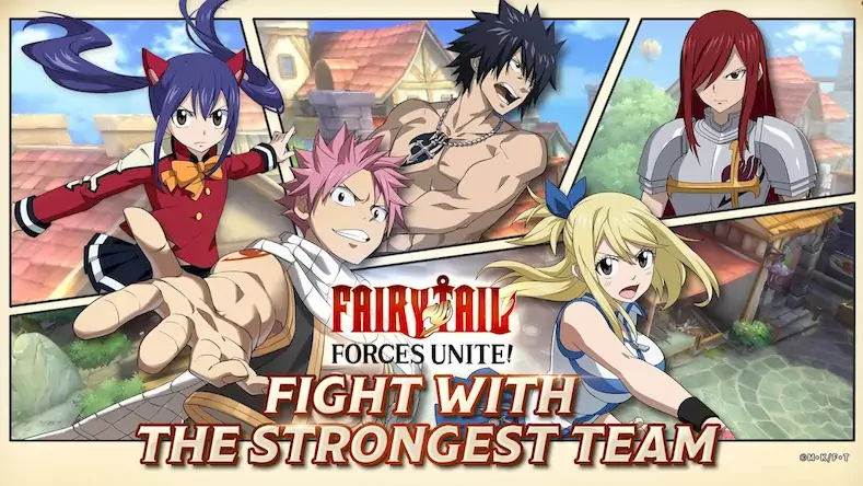 Скачать FAIRY TAIL: Forces Unite! [Взлом Бесконечные монеты и МОД Меню] версия 2.2.4 на Андроид