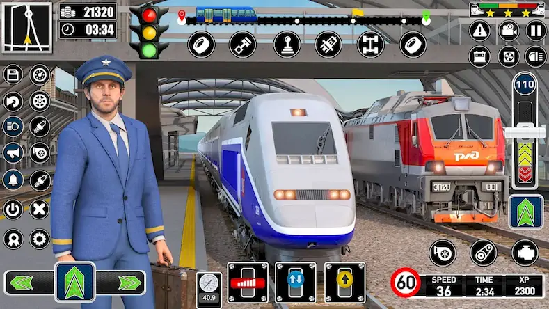 Скачать City Train Station-Train games [Взлом Бесконечные деньги и МОД Меню] версия 0.7.7 на Андроид