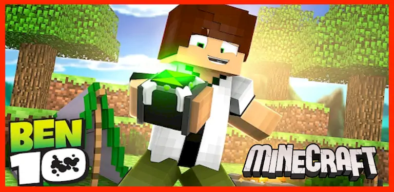 Скачать Update Ben 10 Mod Minecraft [Взлом Бесконечные монеты и МОД Меню] версия 2.1.8 на Андроид