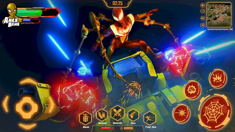 Скачать Iron Super Hero - Spider Games [Взлом на монеты и МОД Меню] версия 2.2.8 на Андроид
