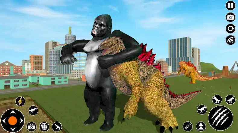 Скачать Gorilla vs King Kong 3D Games [Взлом Бесконечные монеты и МОД Меню] версия 2.5.6 на Андроид