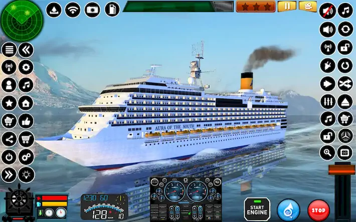 Скачать Ship Games Fish Boat [Взлом на монеты и МОД Меню] версия 1.2.1 на Андроид