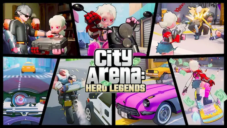 Скачать City Arena: Hero Legends [Взлом Бесконечные деньги и МОД Меню] версия 0.8.6 на Андроид