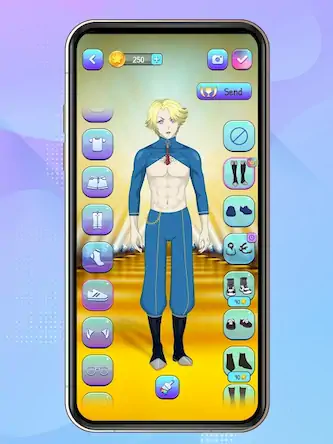 Скачать Anime Boys Dress Up Games [Взлом Много монет и МОД Меню] версия 1.7.9 на Андроид