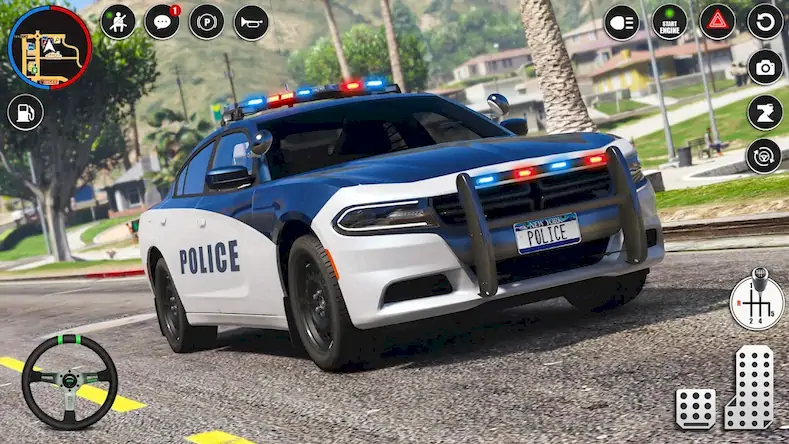 Скачать Police Car Chase: Police Games [Взлом Много монет и МОД Меню] версия 1.1.9 на Андроид