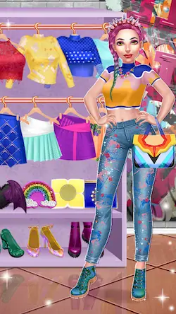 Скачать Ellie Fashionista [Взлом Много монет и МОД Меню] версия 1.3.4 на Андроид