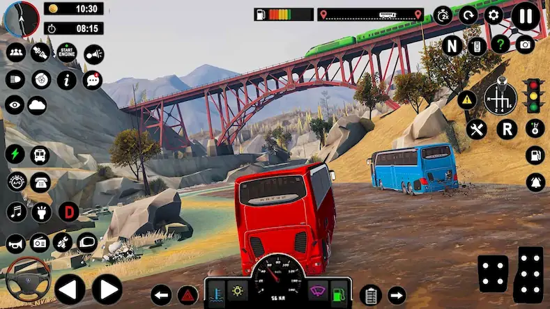 Скачать Offroad Racing in Bus Game [Взлом Бесконечные монеты и МОД Меню] версия 2.1.6 на Андроид