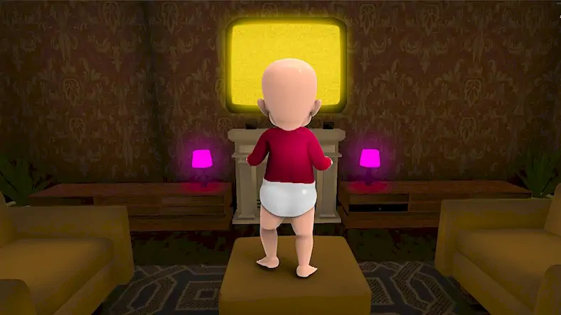 Скачать Baby in Pink Horror Games 3D [Взлом на деньги и МОД Меню] версия 2.2.4 на Андроид