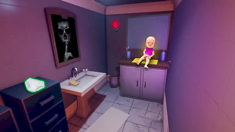 Скачать Baby in Pink Horror Games 3D [Взлом на деньги и МОД Меню] версия 2.2.4 на Андроид