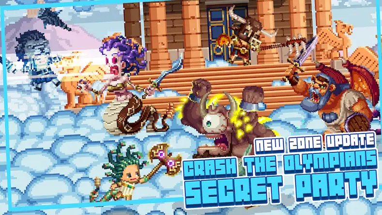 Скачать Bit Heroes Quest: Pixel RPG [Взлом Много монет и МОД Меню] версия 2.2.5 на Андроид