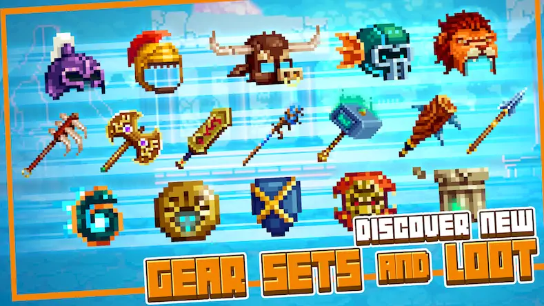 Скачать Bit Heroes Quest: Pixel RPG [Взлом Много монет и МОД Меню] версия 2.2.5 на Андроид
