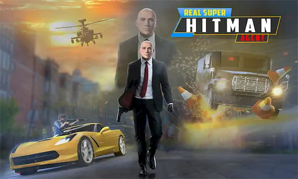 Скачать Hitman Agent X Миссия Америка [Взлом на монеты и МОД Меню] версия 2.9.7 на Андроид